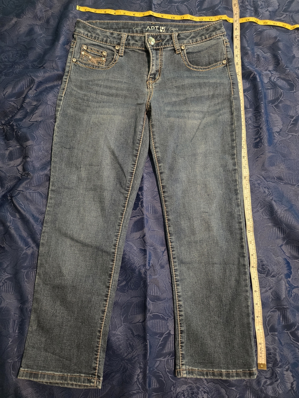 Apt. 9 Women's Capri In Blue